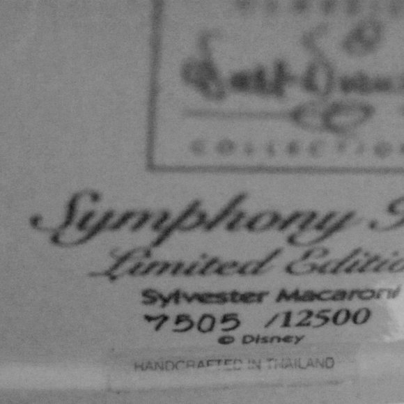 WDCC Sylvester Macaroni (Pete) - Symphony Hour - Walt Disney Classic Collection - Picture 5 of 10
